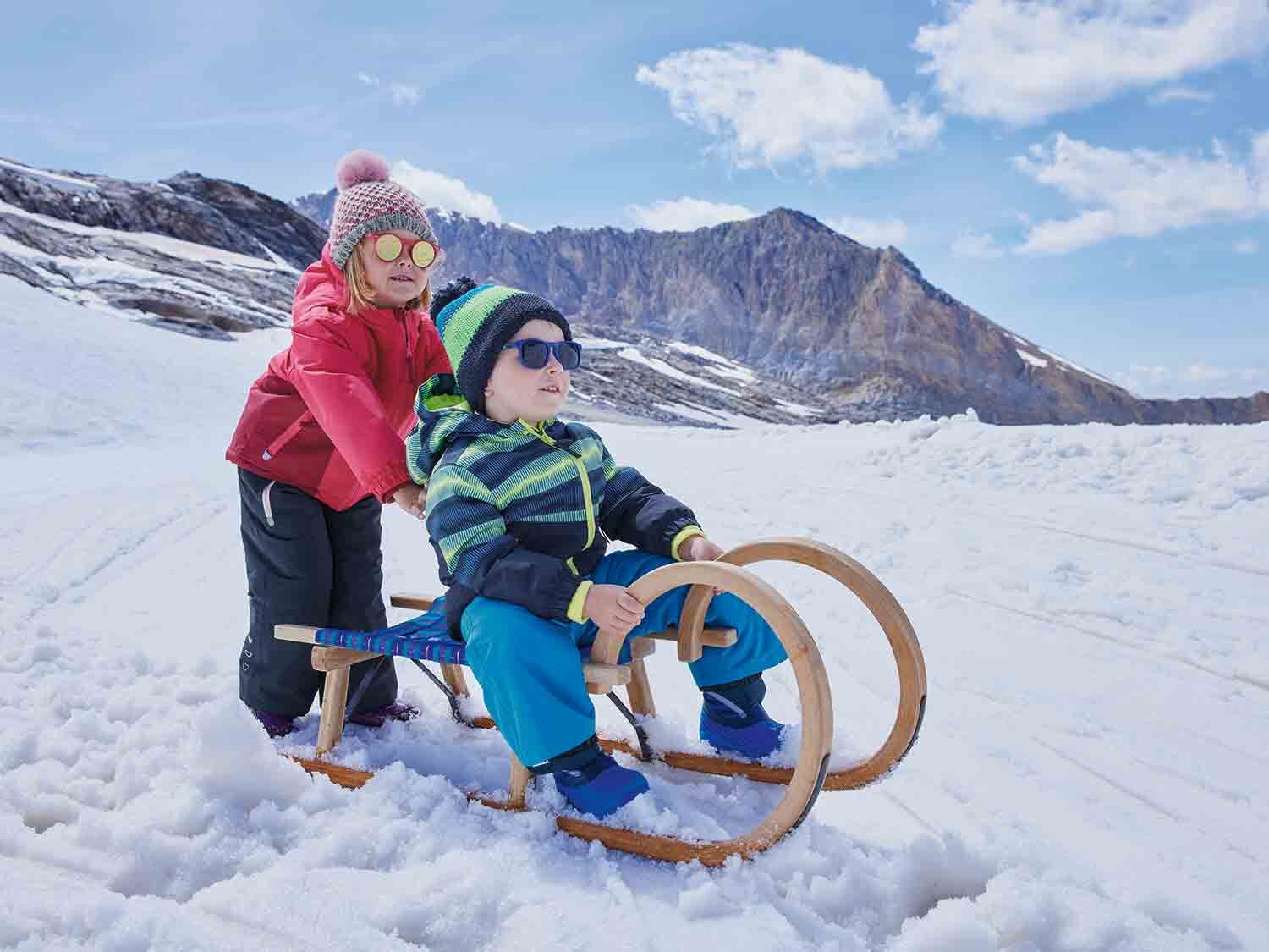 Chaqueta de esquí acolchada infantil