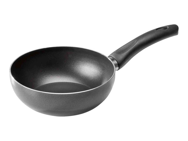 Mini wok de aluminio 18 cm