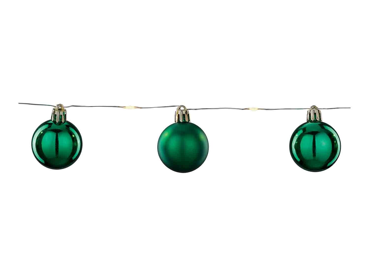 Bolas de Navidad con LED