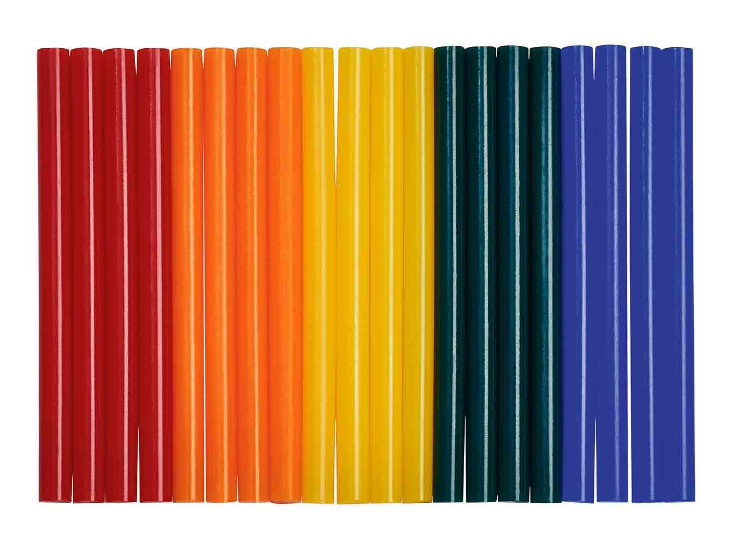 Barritas termofusibles de colores
