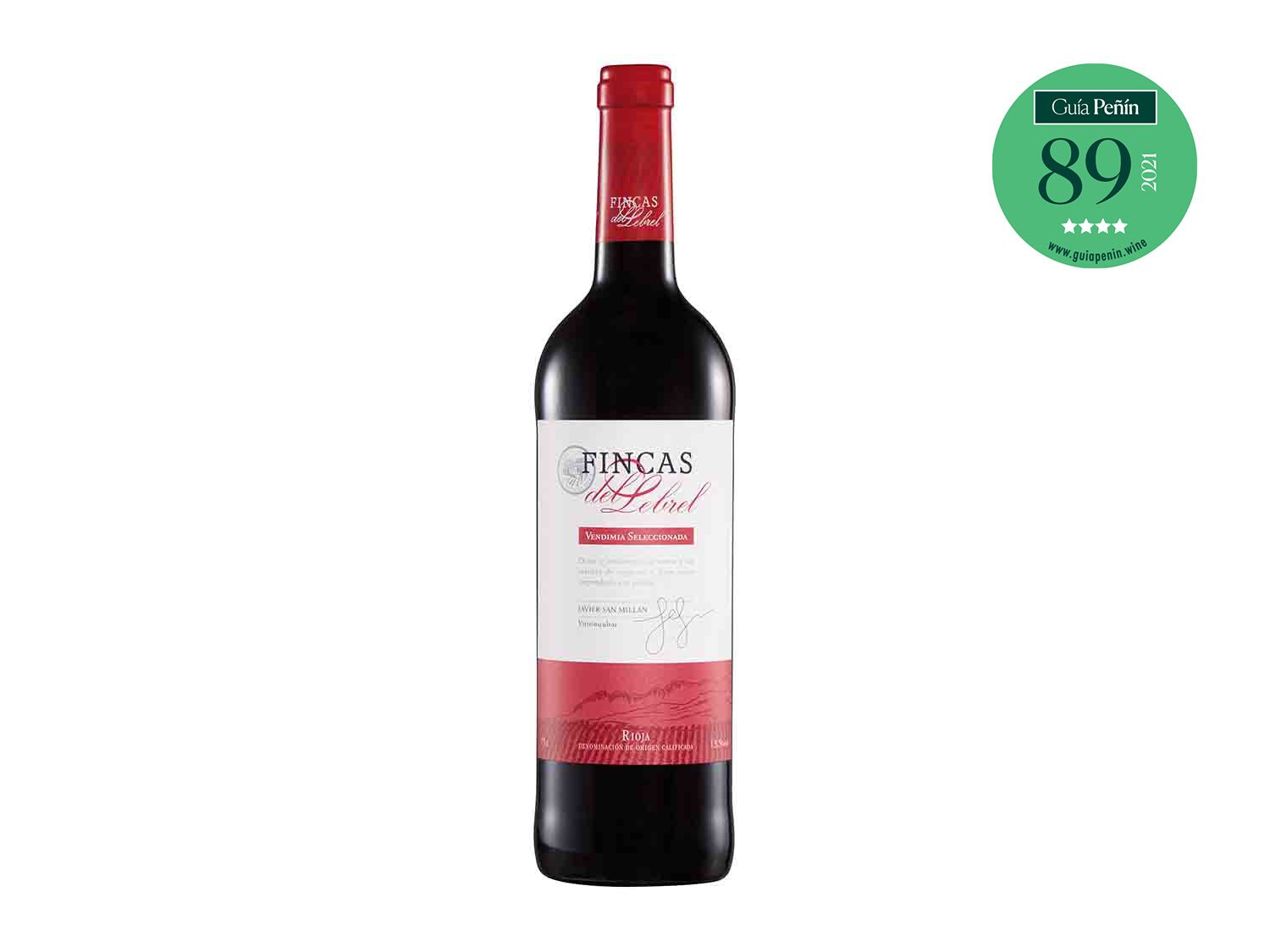 Pack 4 Fincas de Lebrel Vendimia Seleccionada D.O. Rioja vino Tinto