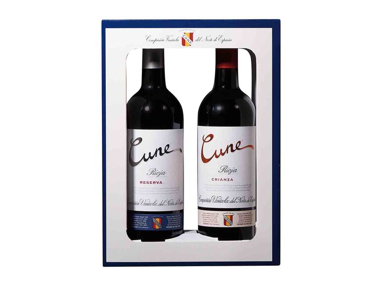 Pack 2 Cuné D.O. Rioja Reserva y Crianza vino Tinto
