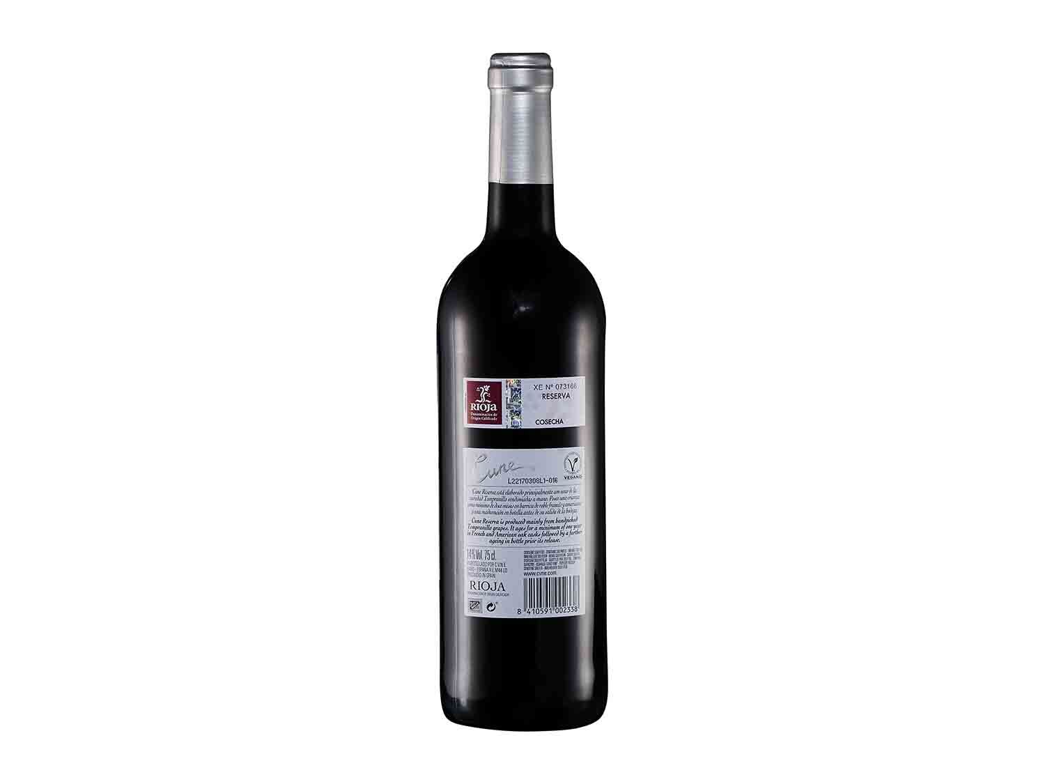 Pack 2 Cuné D.O. Rioja Reserva y Crianza vino Tinto