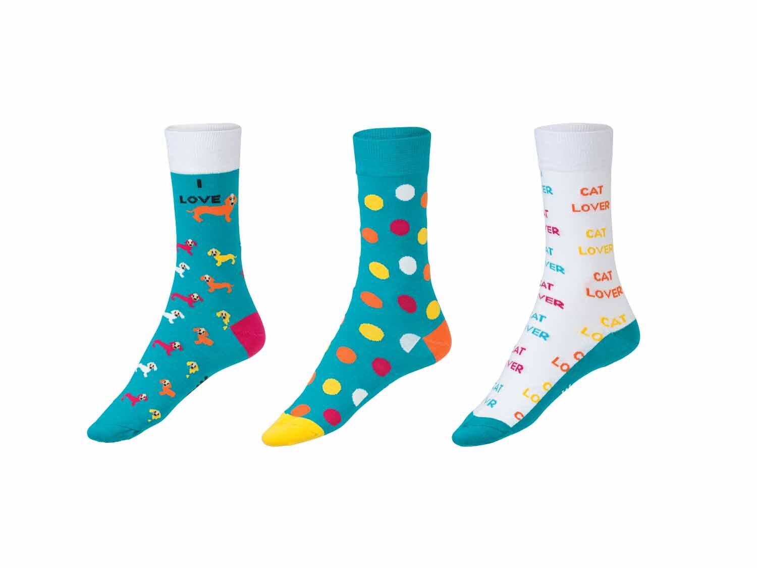 Fun Socks ® Calcetines pack 3 en caja de regalo