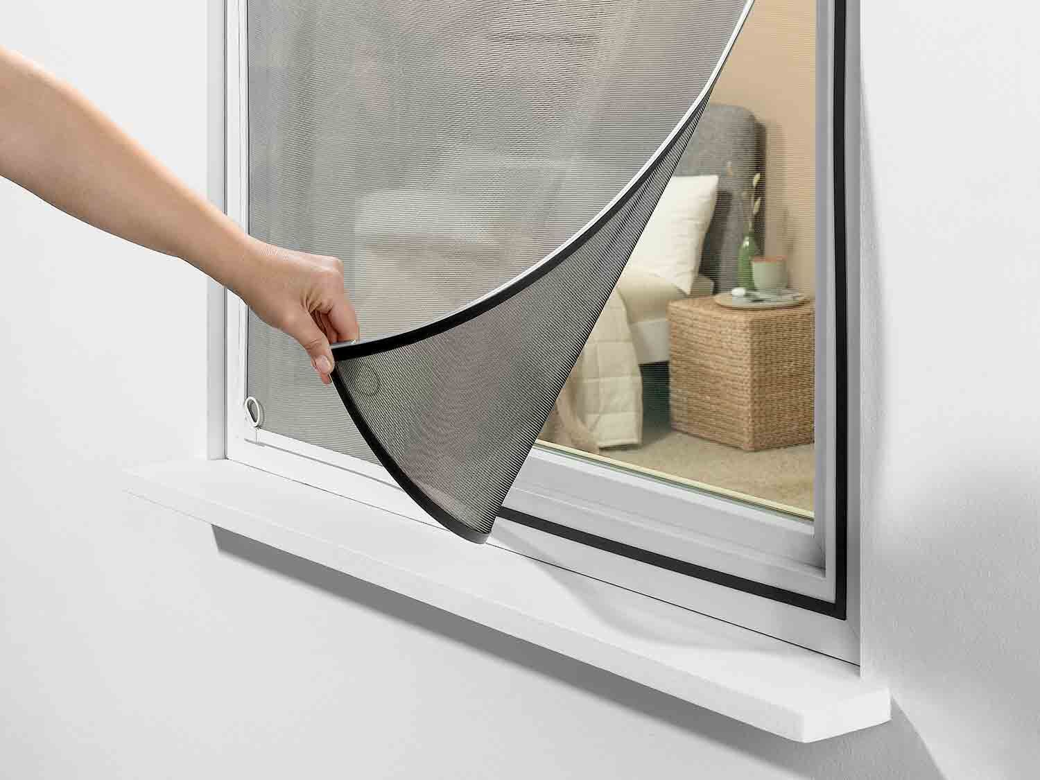 Mosquitera magnética para ventana 110 x 130 cm