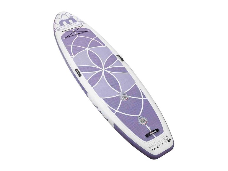 MISTRAL® Tabla hinchable de paddle surf y yoga de doble cámara para 1 persona 335 x 86 x 15 cm