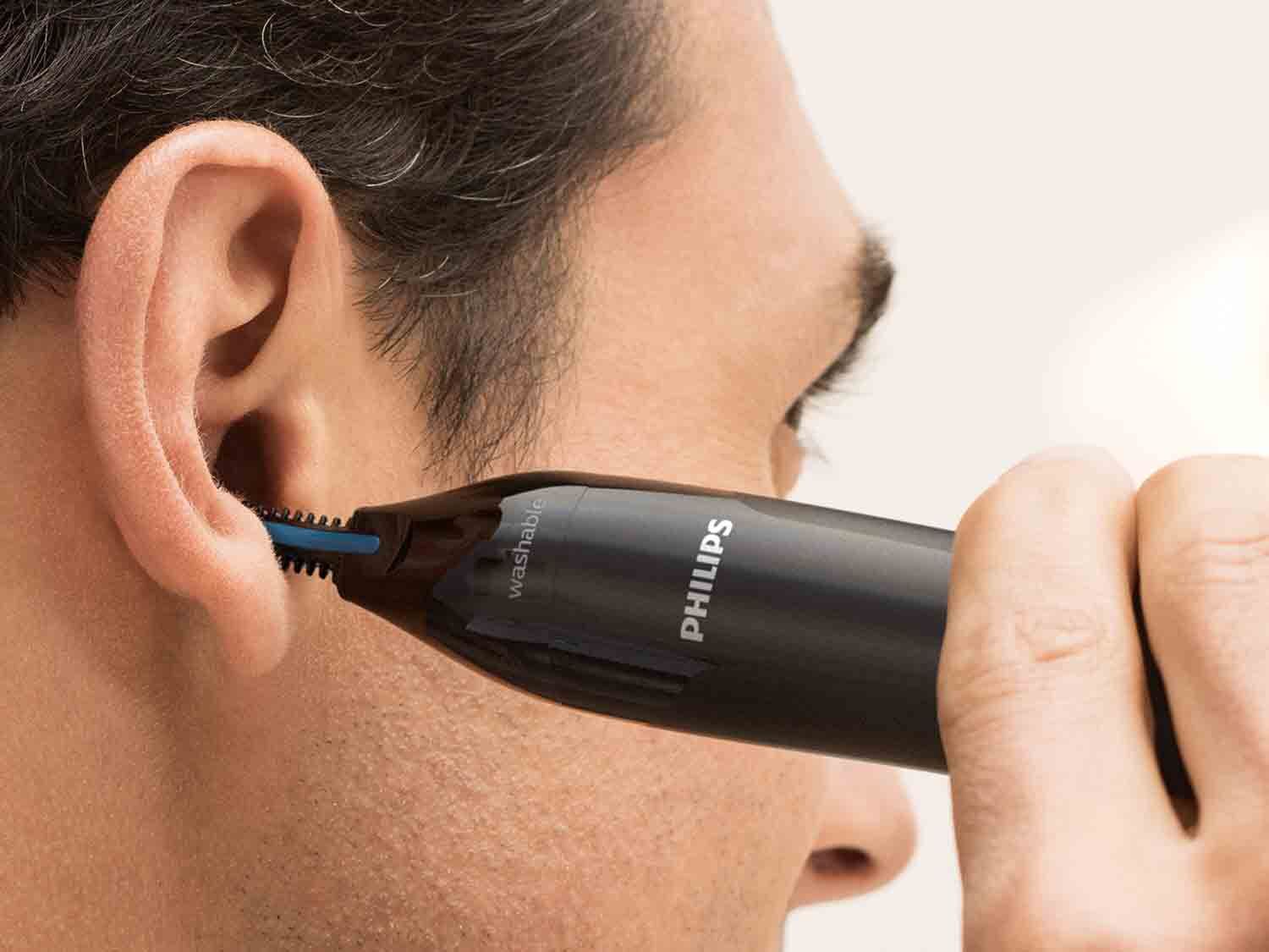 Philips Series 1000 Recortador para nariz, cejas y orejas