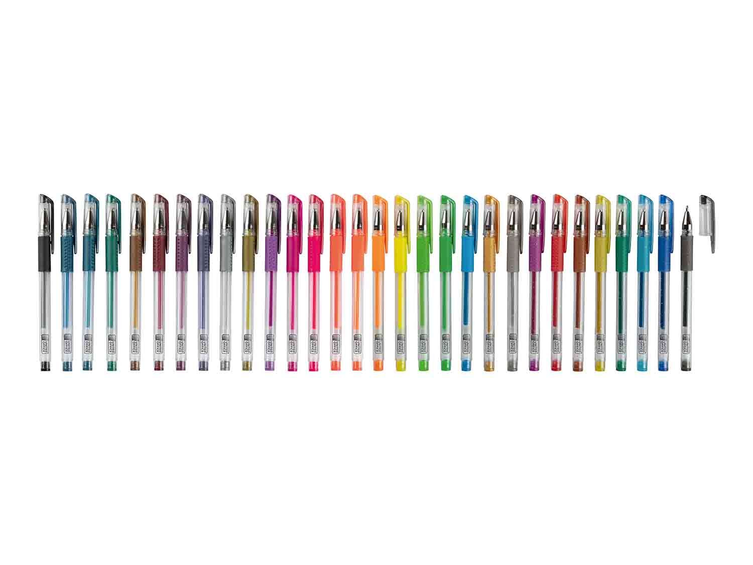 Set de bolígrafos de tinta de gel