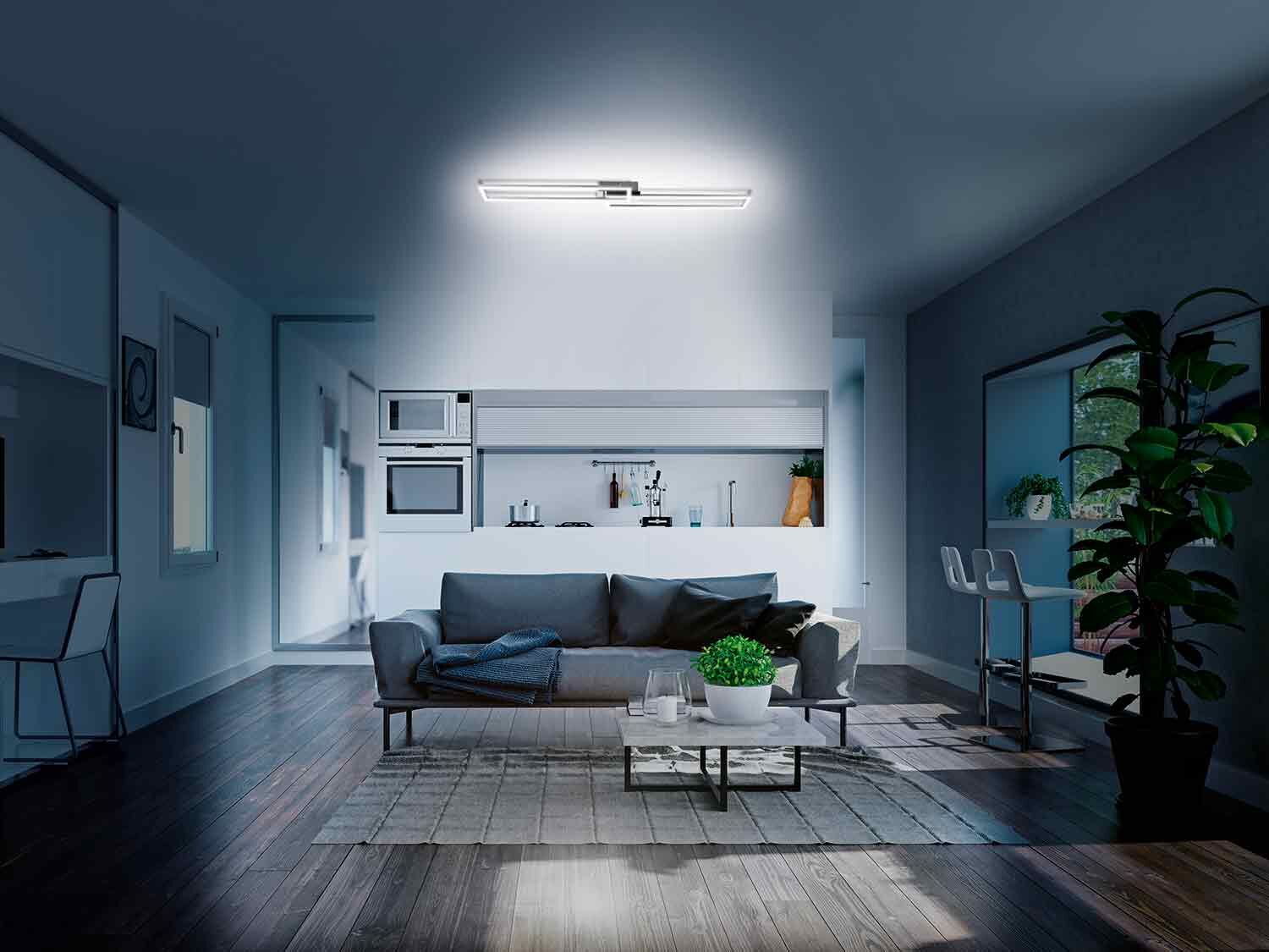 Lámpara LED de techo con mando a distancia