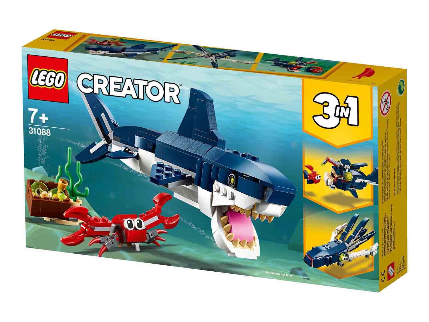LEGO® Creator Criaturas marinas 3 en 1