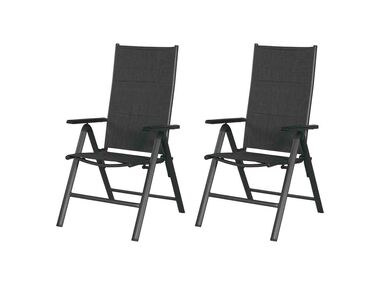 Set de sillas plegables de aluminio